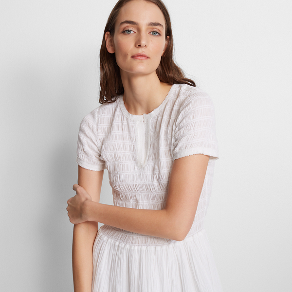 t shirt smock dress