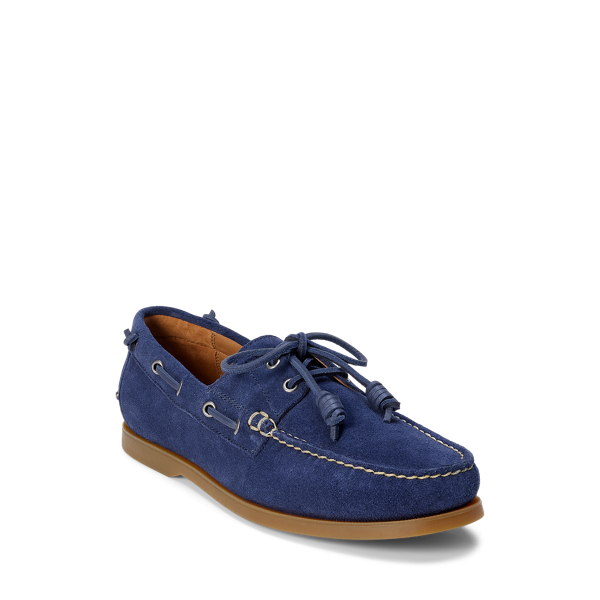 ralph lauren canvas boat shoes