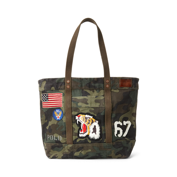 polo camo bag