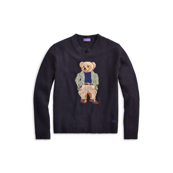 Purple Label Polo Bear Cashmere Jumper 1