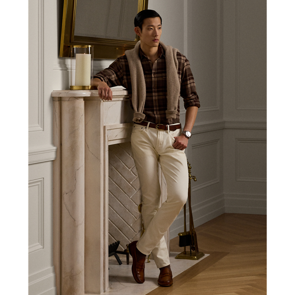 Purple Label Slim fit jeans met stretch 1