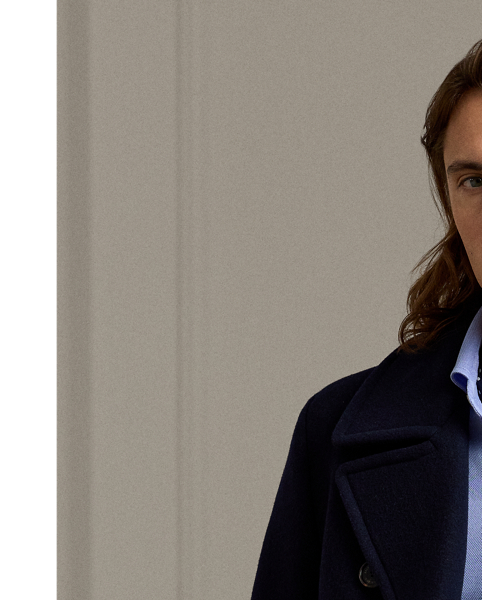 Wool-Cashmere Peacoat