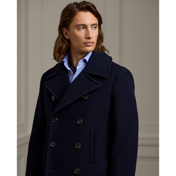 Purple Label Fullerton wollen-kasjmier zeemansjas 6