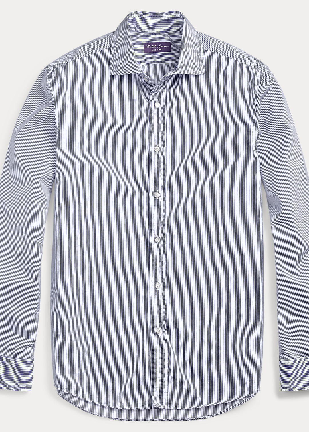 Purple Label Striped Twill Shirt 1