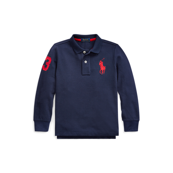 Big Pony Long-Sleeve Polo Shirt