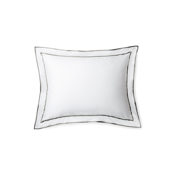 Housse décorative pour oreiller standard à bordure Spencer