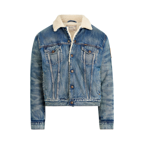 denim jacket with wool inside