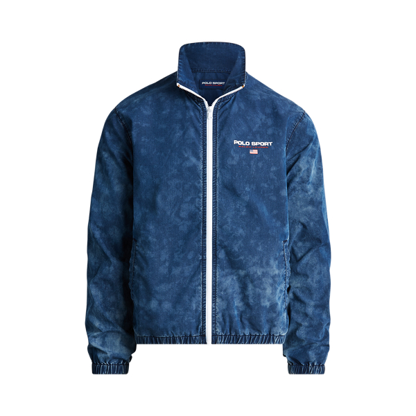 polo bear denim windbreaker