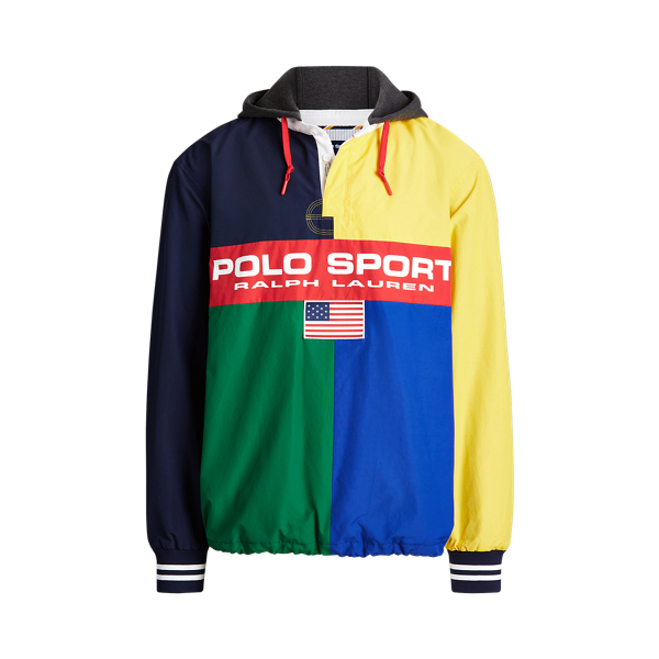 polo pullover jacket