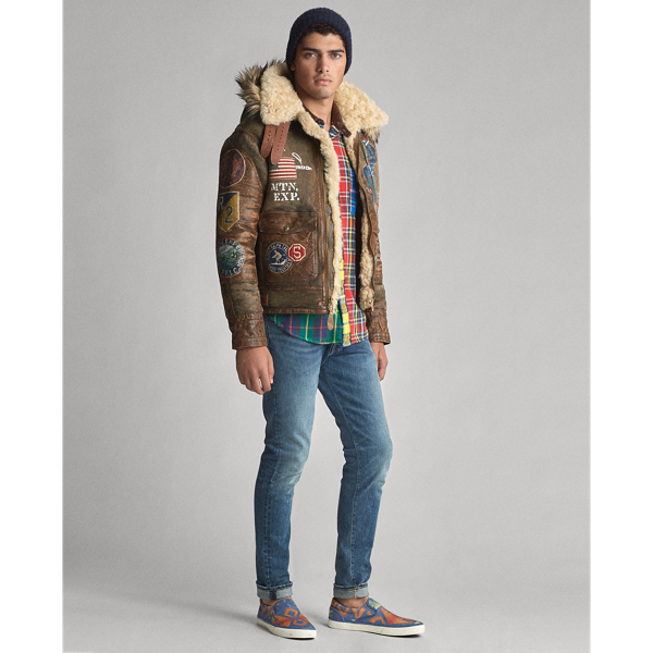 ralph lauren hybrid bomber jacket