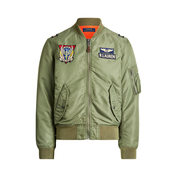 Men's Twill Bomber Jacket | Ralph Lauren