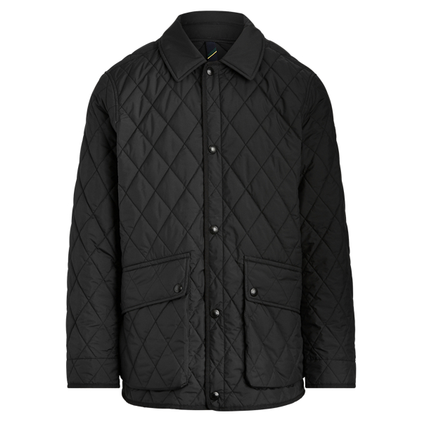 the iconic quilted car coat ralph lauren