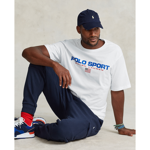 Polo Ralph Lauren Polo Sport Jersey T-shirt In Polo Black