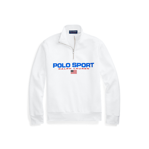 polo white hoodie mens