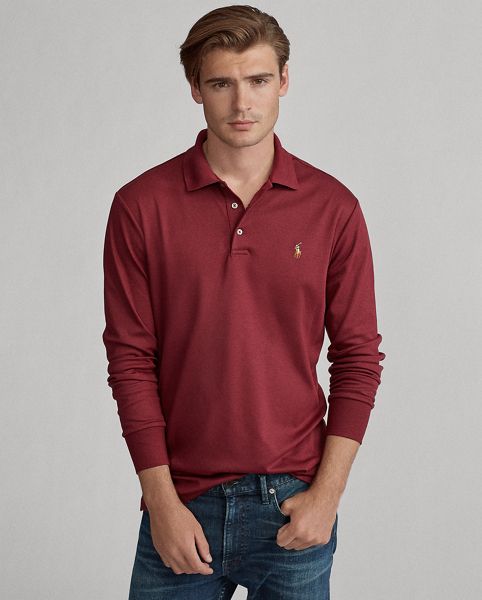 Classic Fit Long-Sleeve Polo