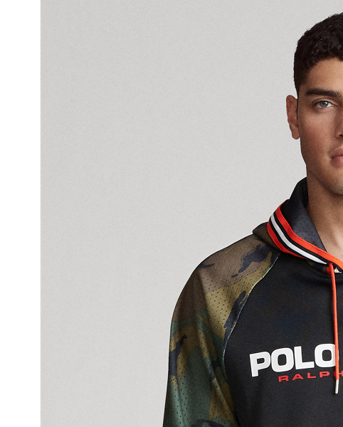 Polo Sport Camo Hoodie