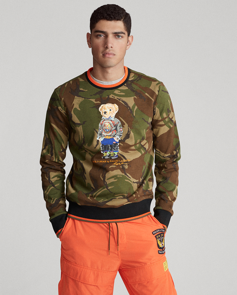 Polo Bear Camo Sweatshirt