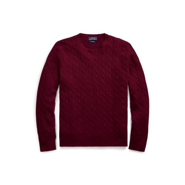 Cable-Knit Cashmere Sweater