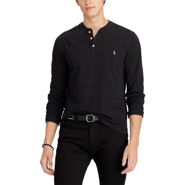 ralph lauren featherweight mesh henley