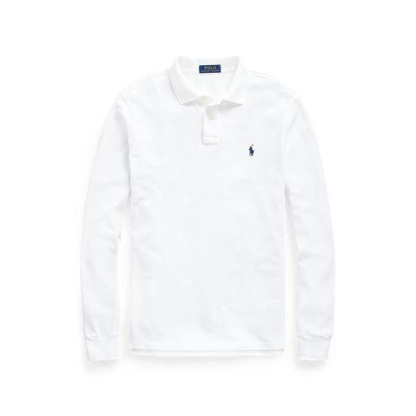 mens white polo shirt ralph lauren