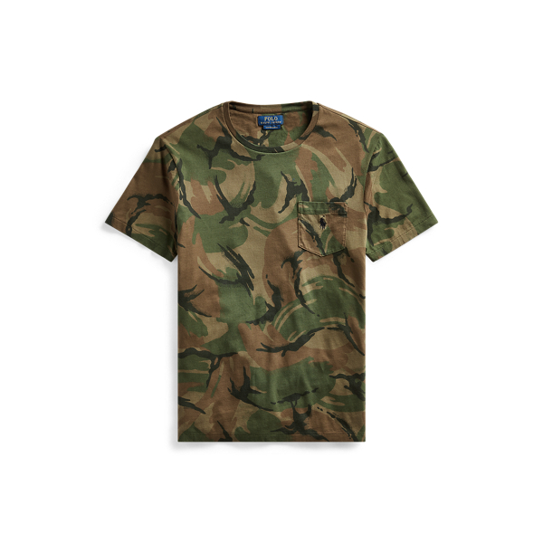 Custom Slim Fit Camo T-Shirt for Men | Ralph Lauren® CH