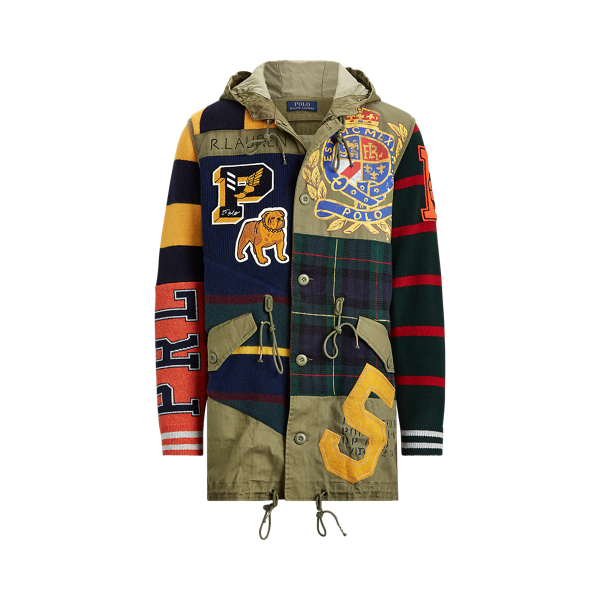 polo patchwork jacket