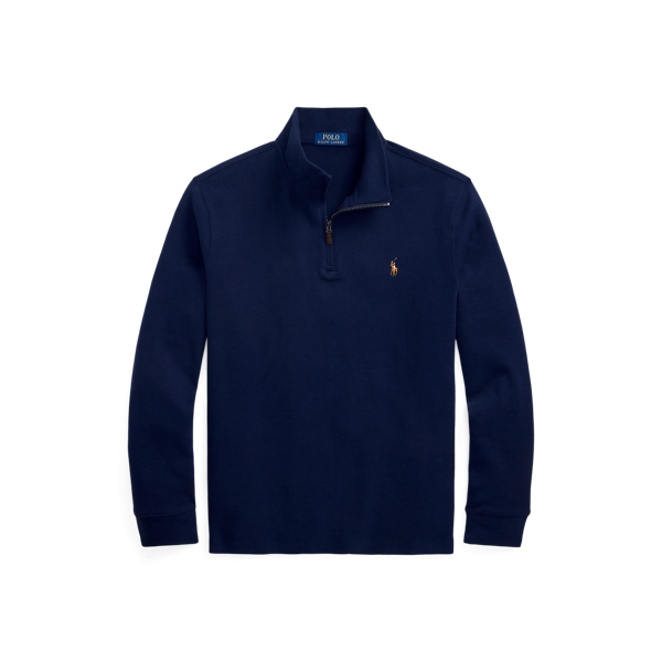 Pull demi-zippé côtelé Estate