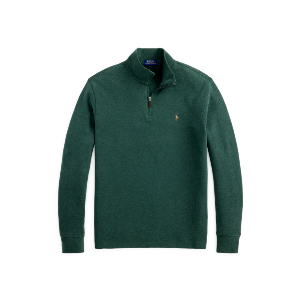 Pull demi-zippé côtelé Estate