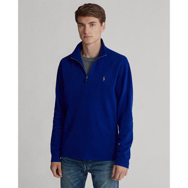 polo ralph lauren estate rib half zip