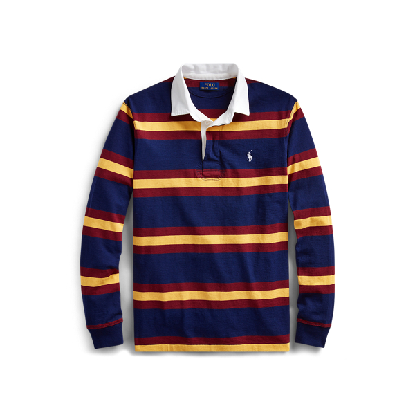 ralph lauren striped button down shirt