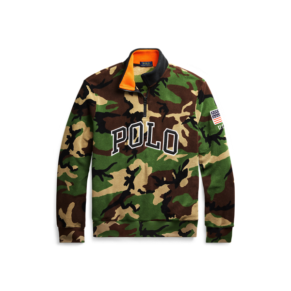 polo camouflage sweater