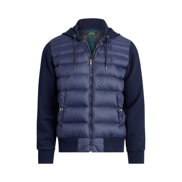 polo ralph lauren lightweight hooded down jacket