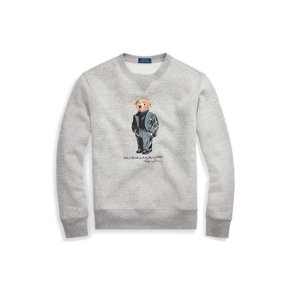 Suit Bear Fleece Sweatshirt