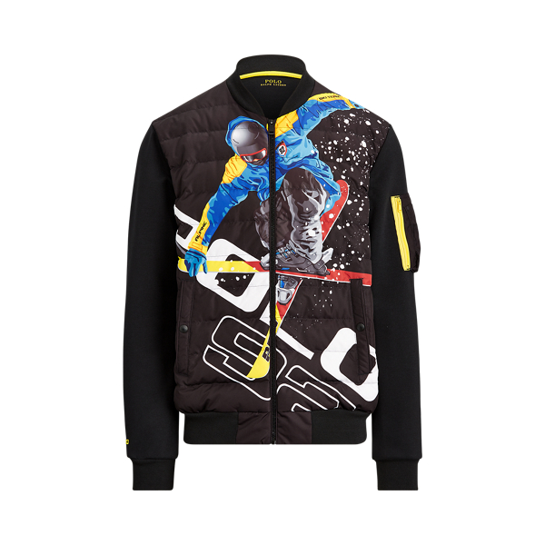 ralph lauren active fit hybrid down jacket