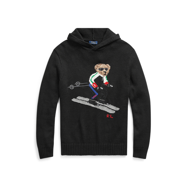 ralph lauren ski bear sweater