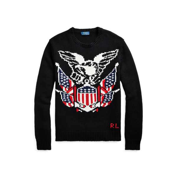 ralph lauren eagle sweater