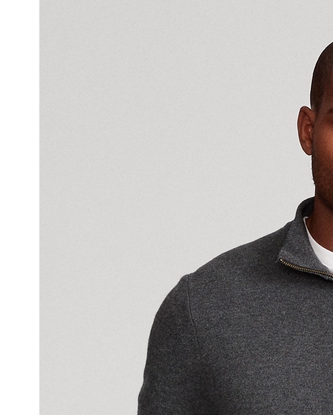 Merino Wool Half-Zip Sweater
