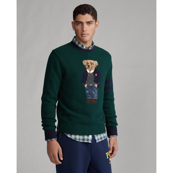 Big & Tall Polo Bear Sweater 1