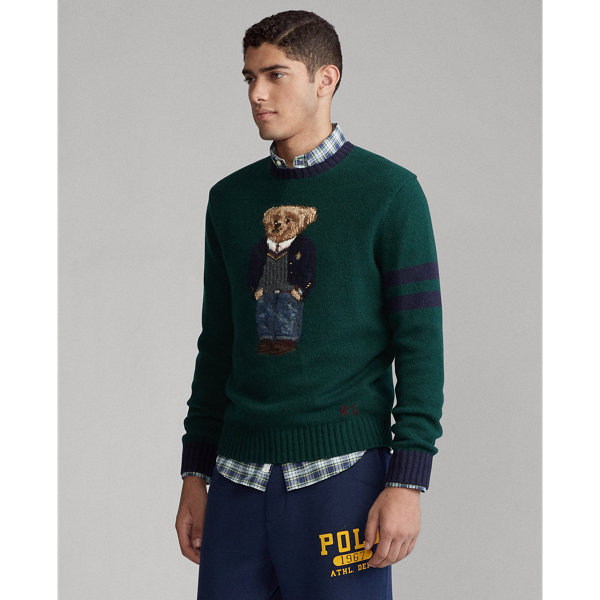 Big & Tall Polo Bear Sweater 4