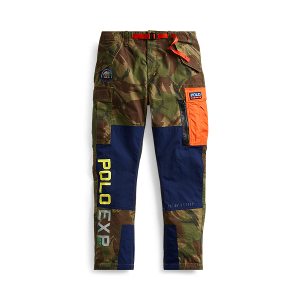 ralph lauren slim fit camo cargo pant