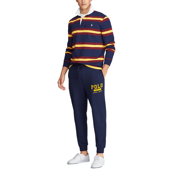 polo sweater and sweatpants set