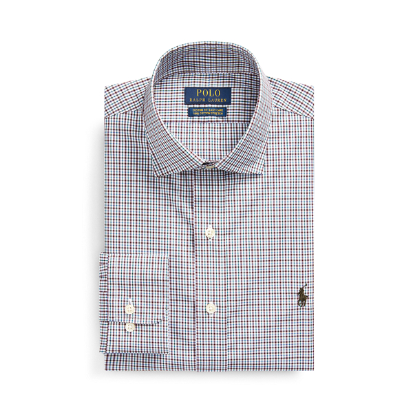 POLO RALPH LAUREN CUSTOM FIT PLAID SHIRT