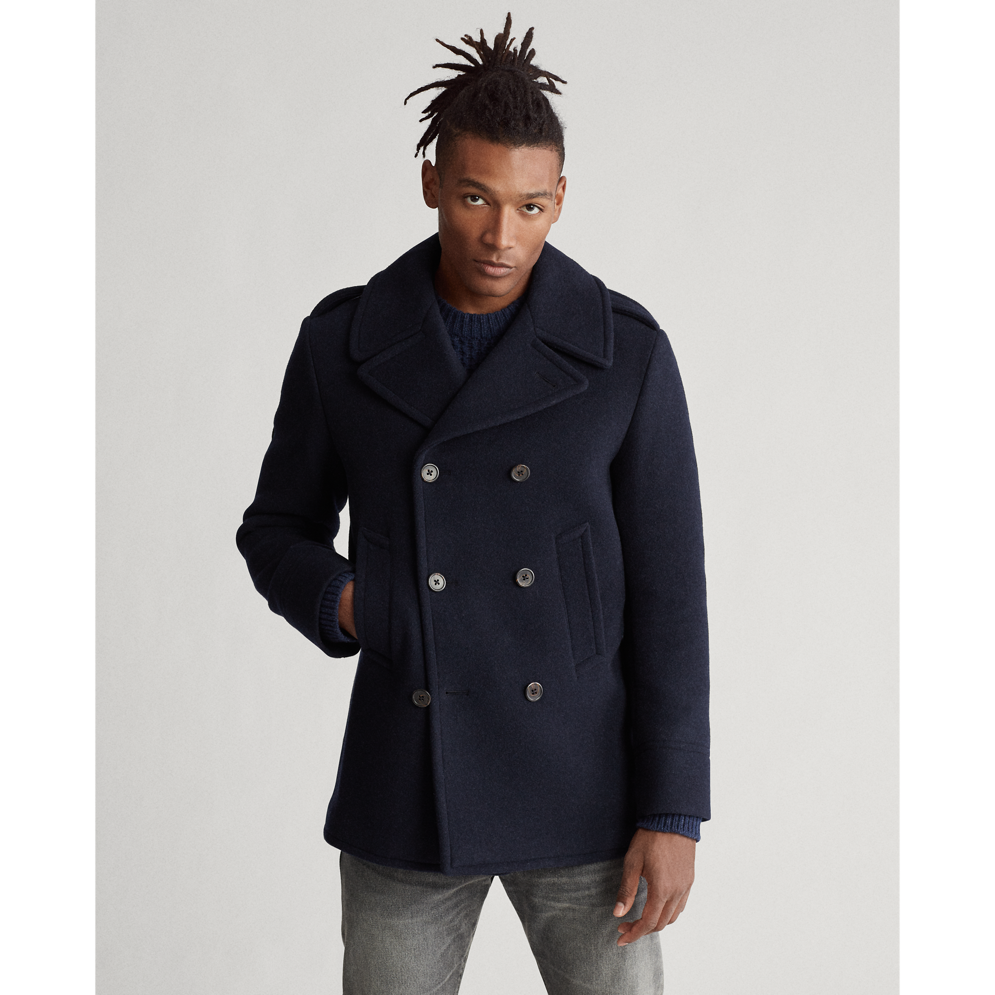Ralph Lauren Caban Polo en laine mélangée. 1