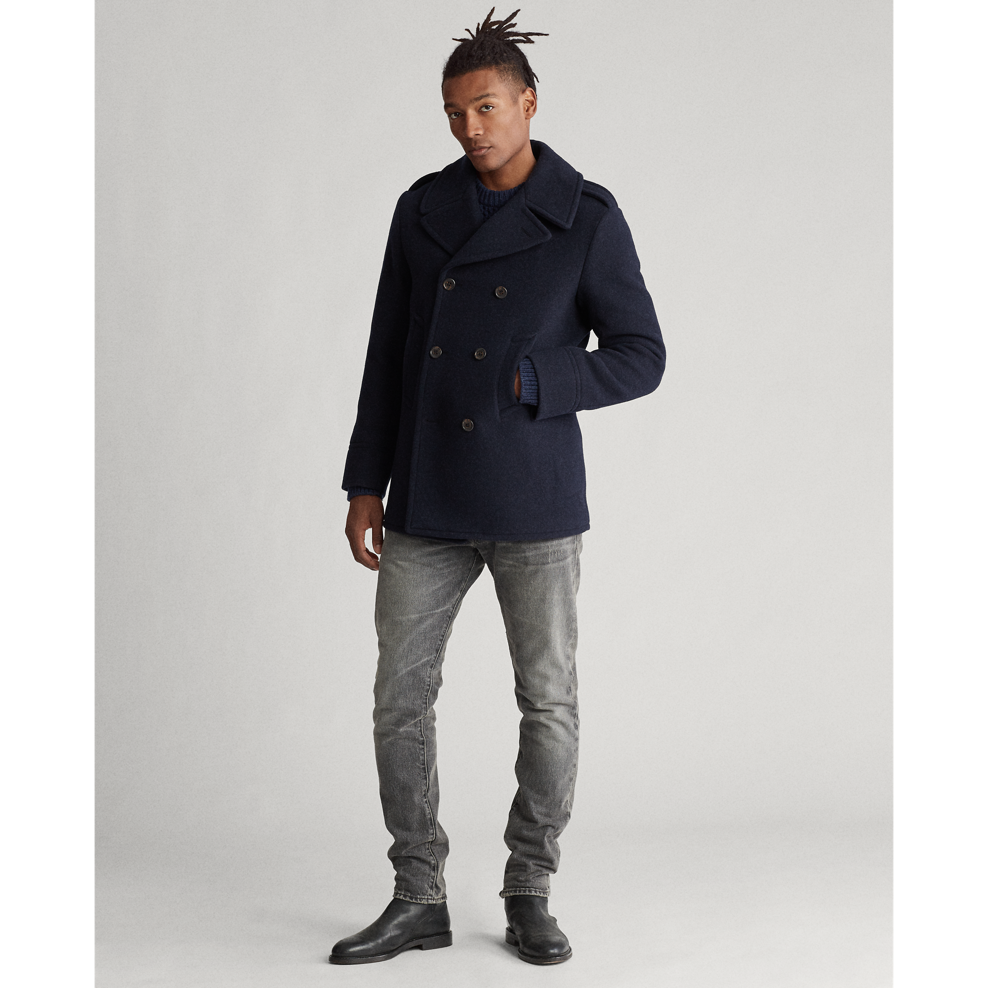 Ralph Lauren Caban Polo en laine mélangée. 3