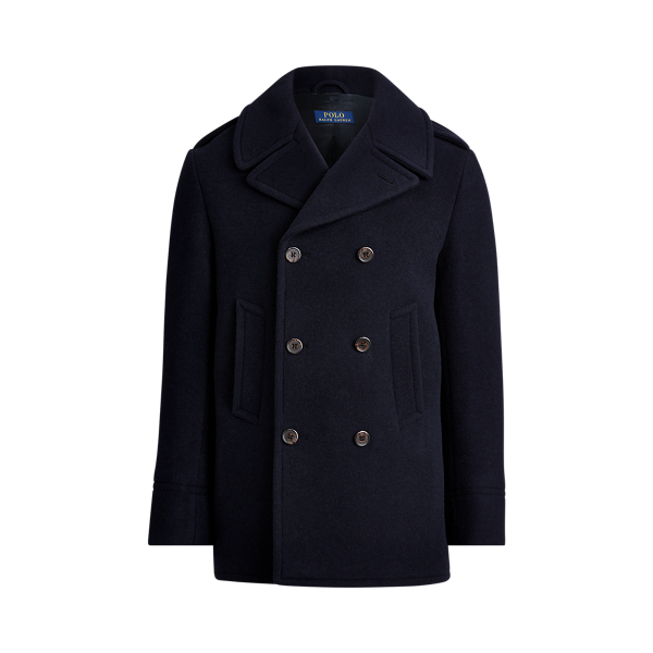mens ralph lauren pea coat