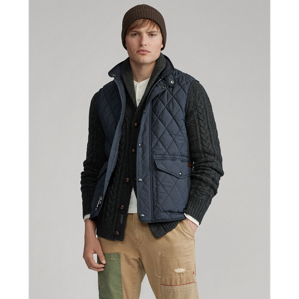 iconic quilted vest