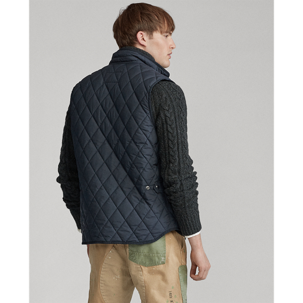 the iconic quilted vest