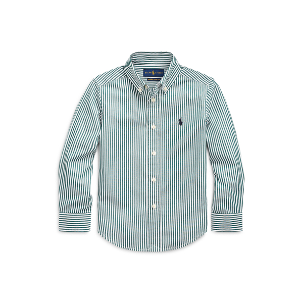 Striped Cotton Poplin Shirt