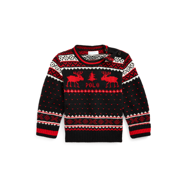 ralph lauren reindeer sweater