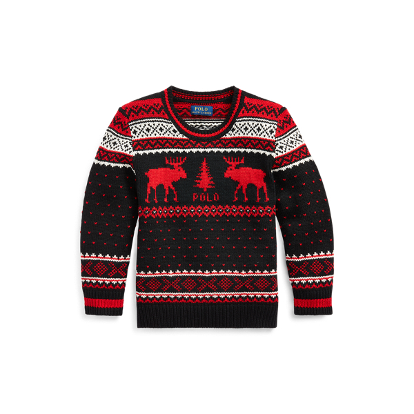 Reindeer Wool-Blend Sweater